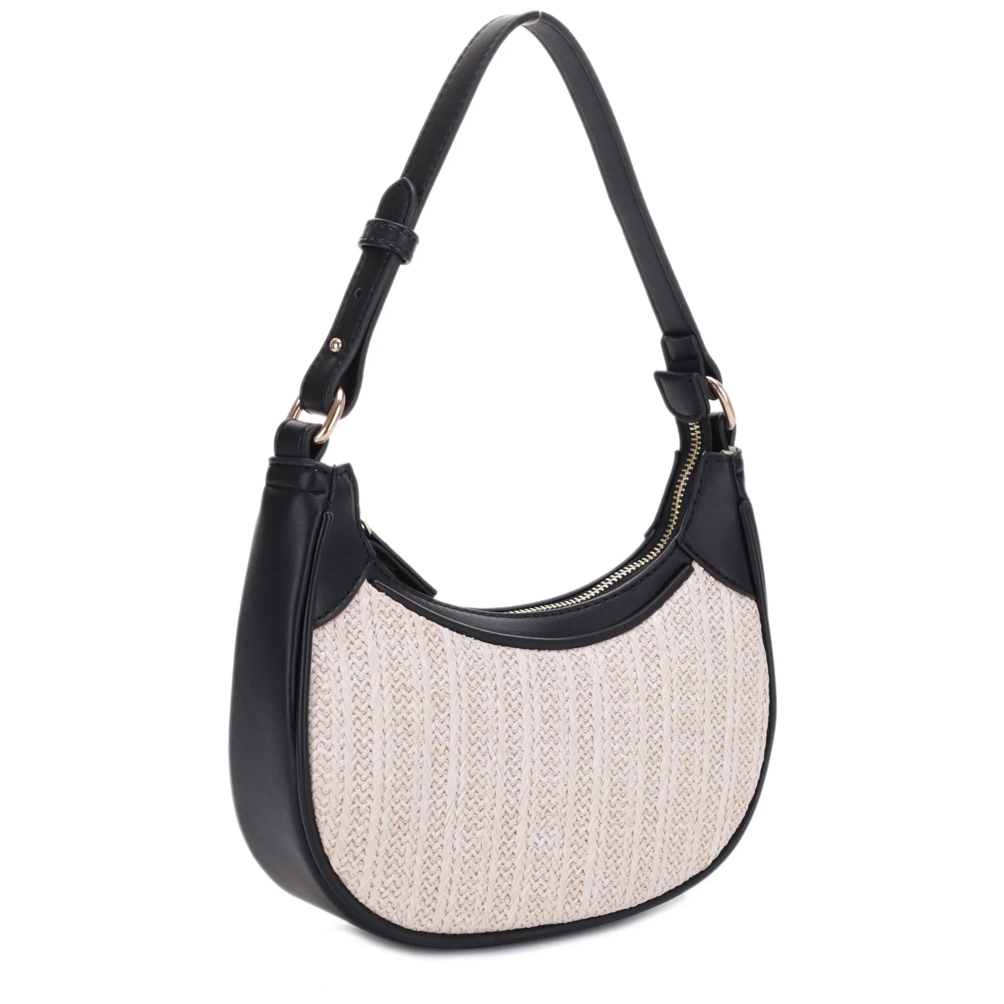 EJ601058 Essie Rounded Straw Shoulder Bag