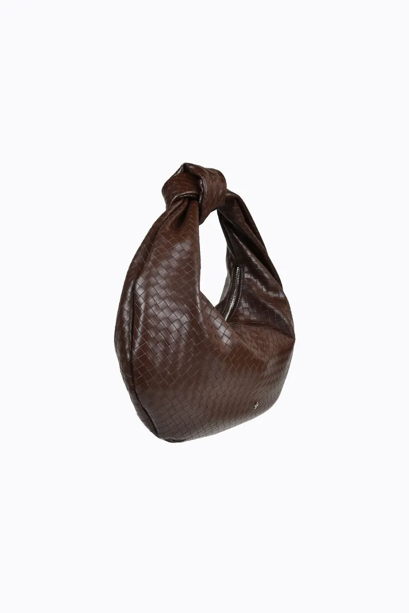 Evity - Chocolate Embossed Weave