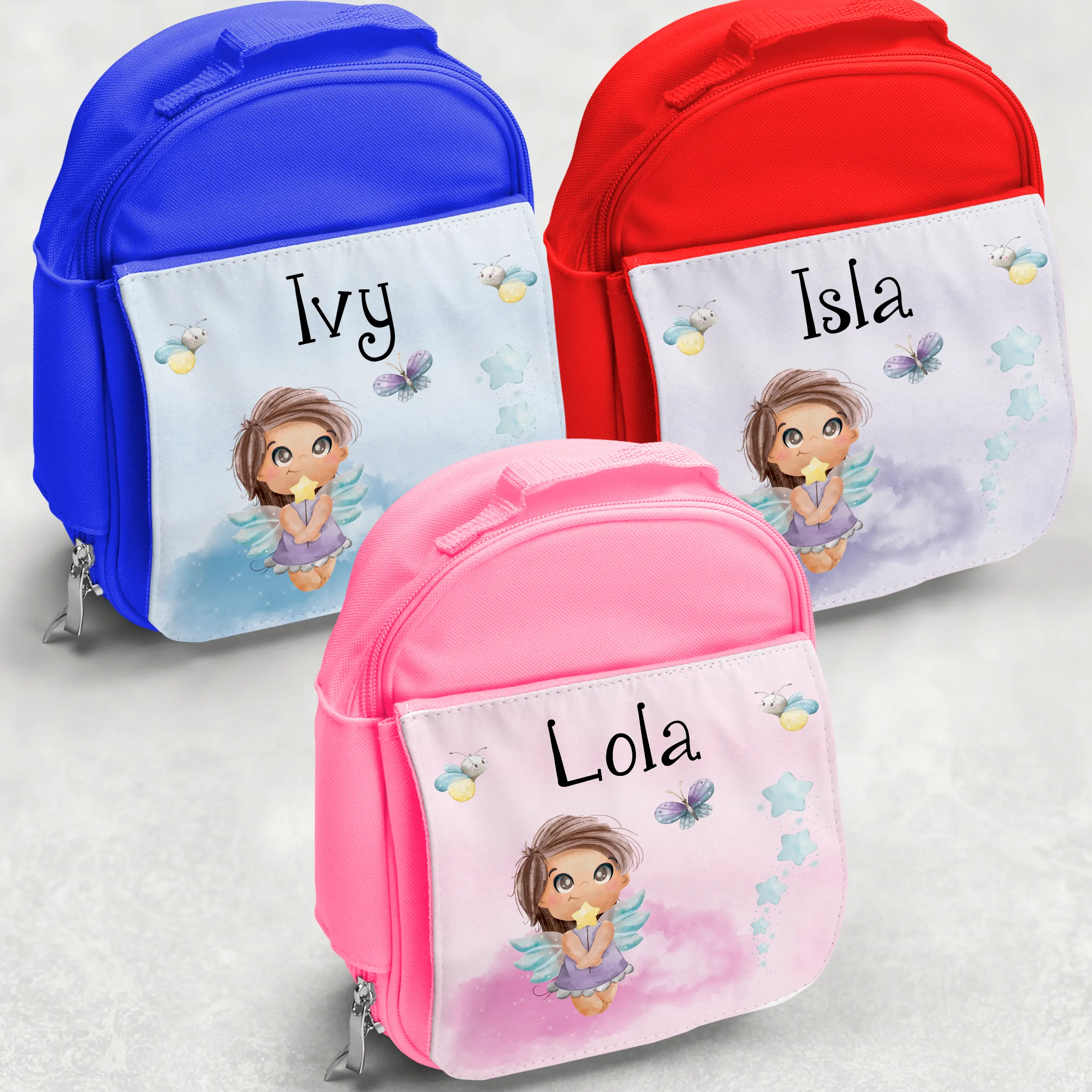 Fairy Personalised Kids Insulated Lunch Bag