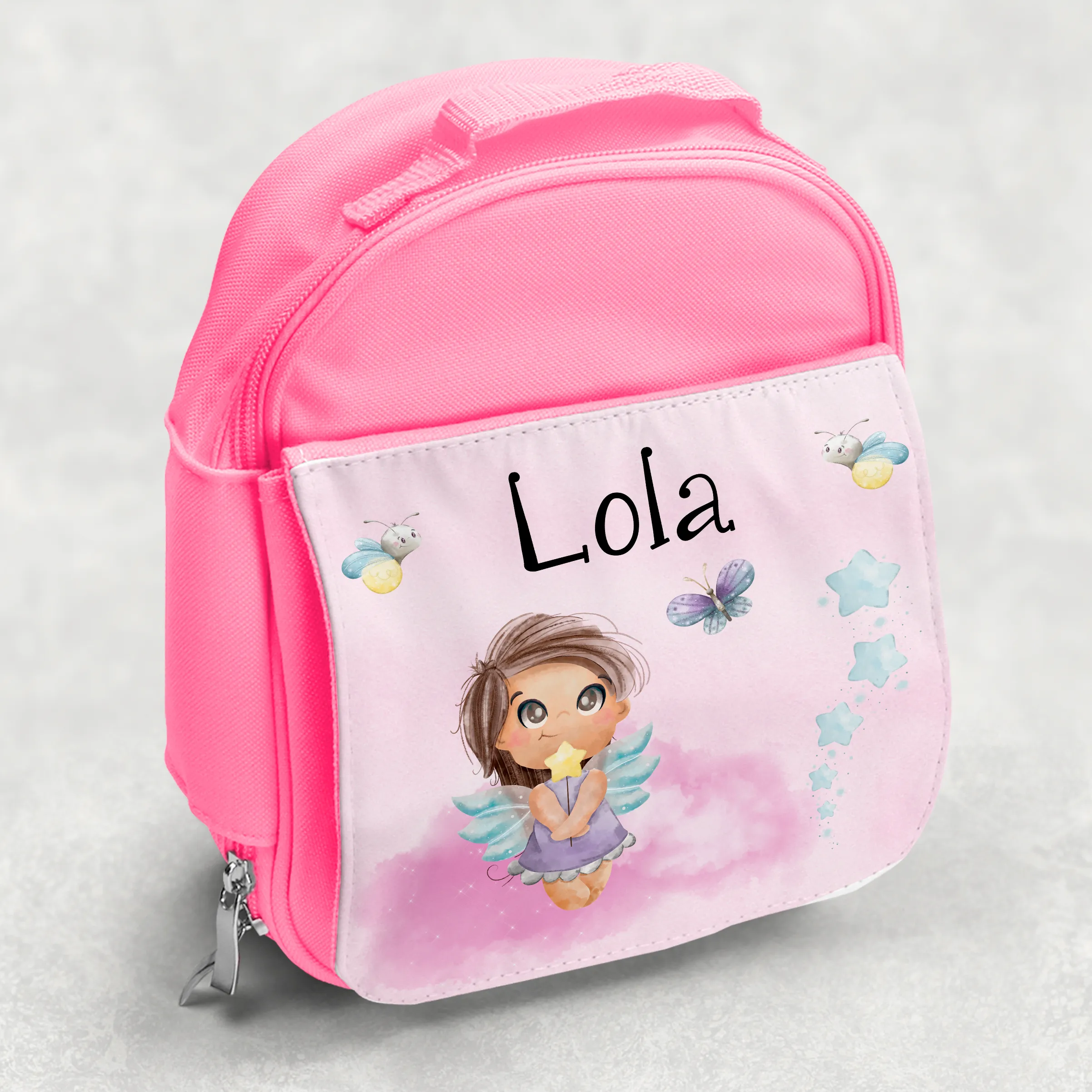 Fairy Personalised Kids Insulated Lunch Bag