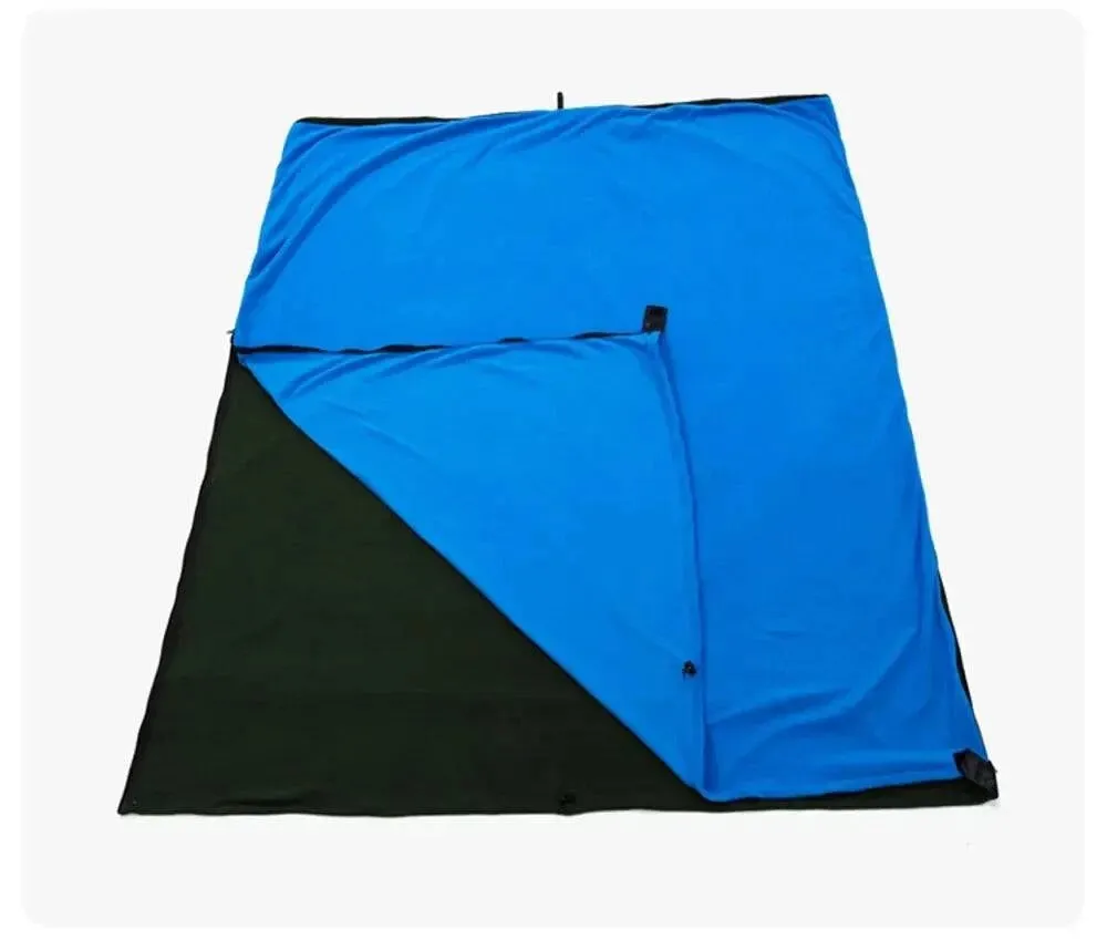 Fleece Sleeping Bag Portable Ultra-light Polar Travel Sheets for Adults Outdoor Camping Tent Bed Warm Sleeping Bag Liner