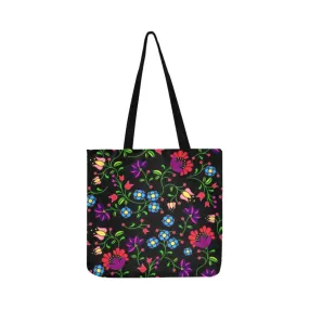 Fleur Indigine Reusable Shopping Bag (Two sides)