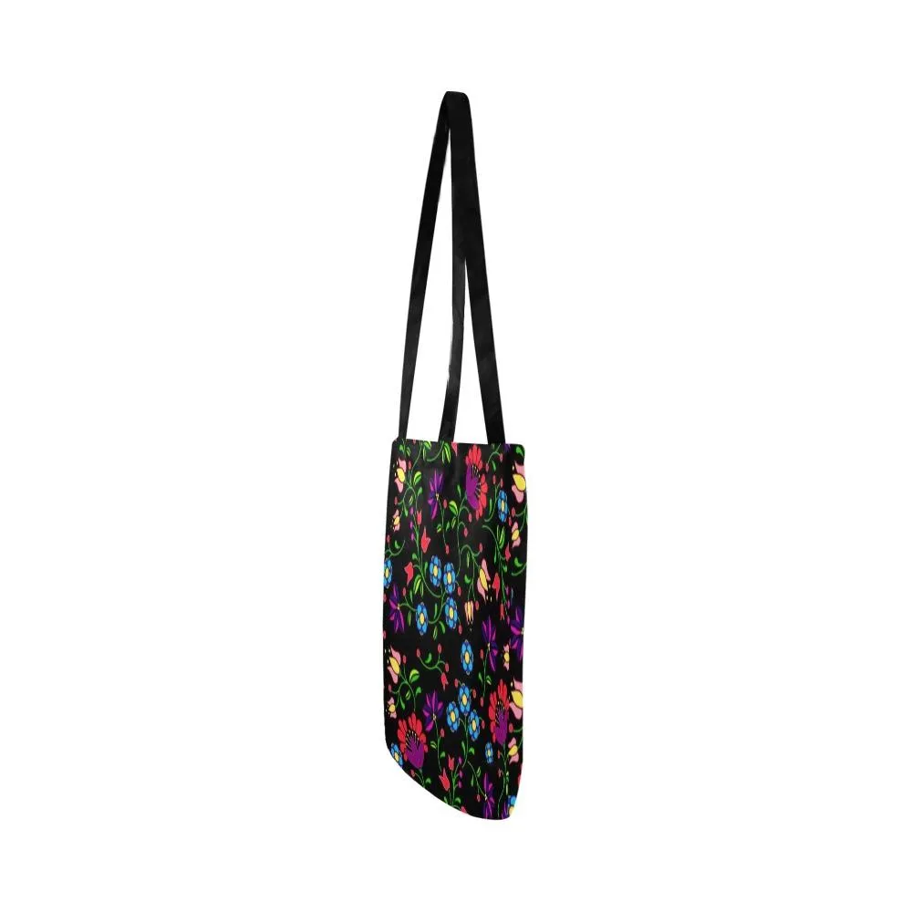 Fleur Indigine Reusable Shopping Bag (Two sides)