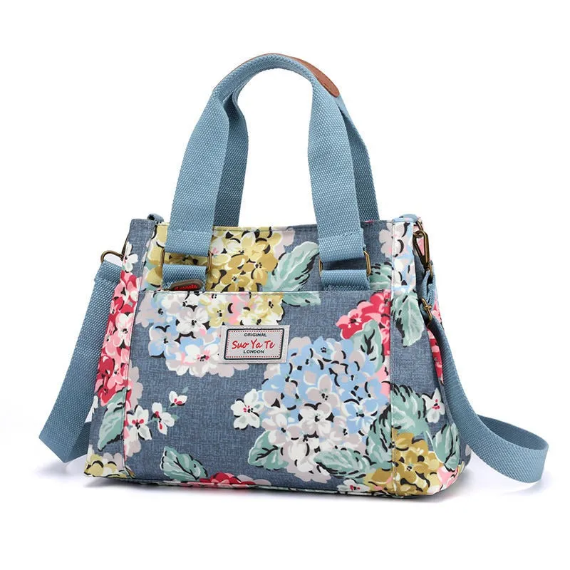 Floral Print Messenger Bag For Women