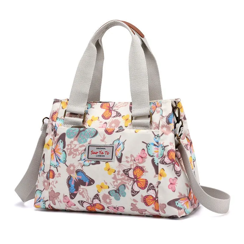 Floral Print Messenger Bag For Women