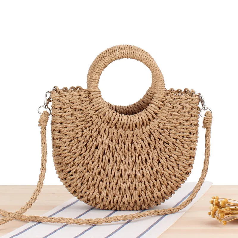 Florence | Vintage Woven Coin Buckle Handbag