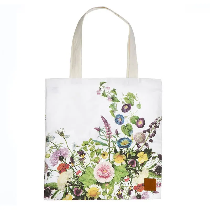 Flower Garden Organic Cotton Tote Bag