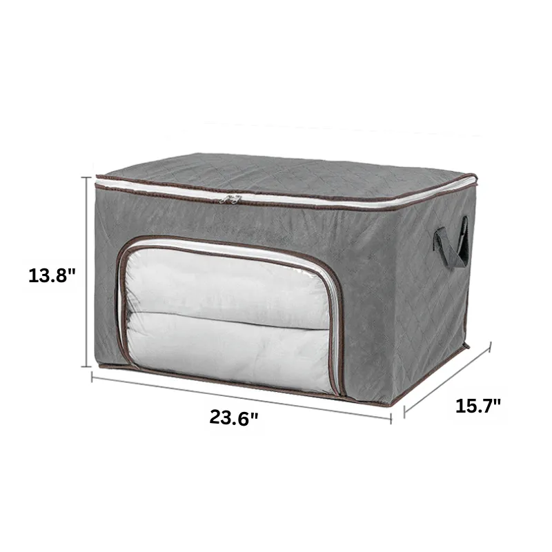 Foldable Clothes Storage Boxes (60*40*36 cm)