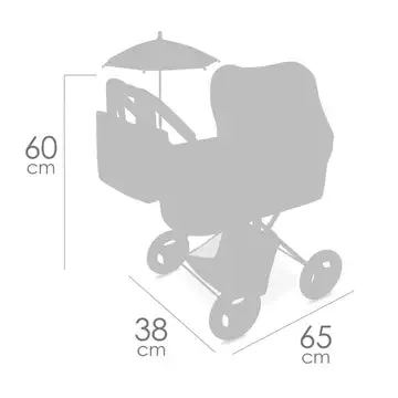 Foldable Doll Pram