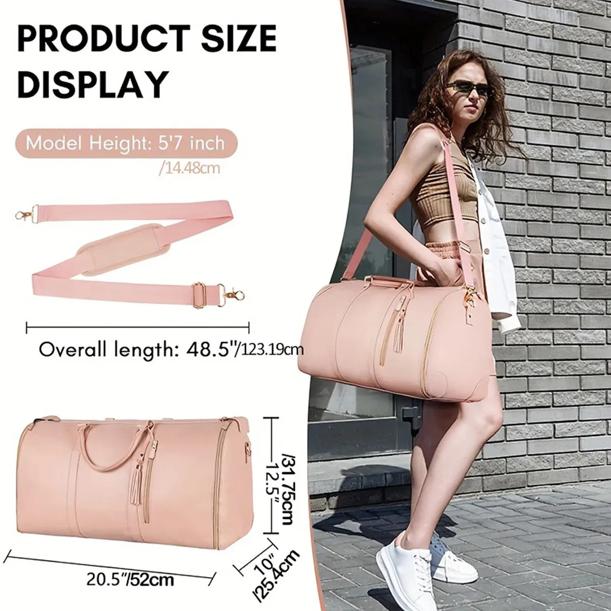 Foldable Garment Duffle Bag