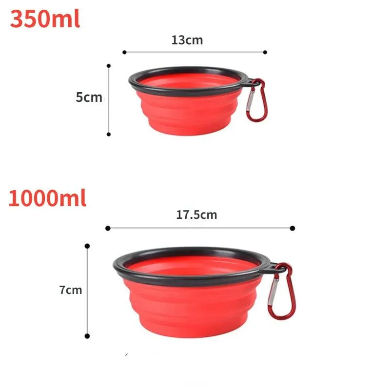 Foldable Silicone Pet Bowl