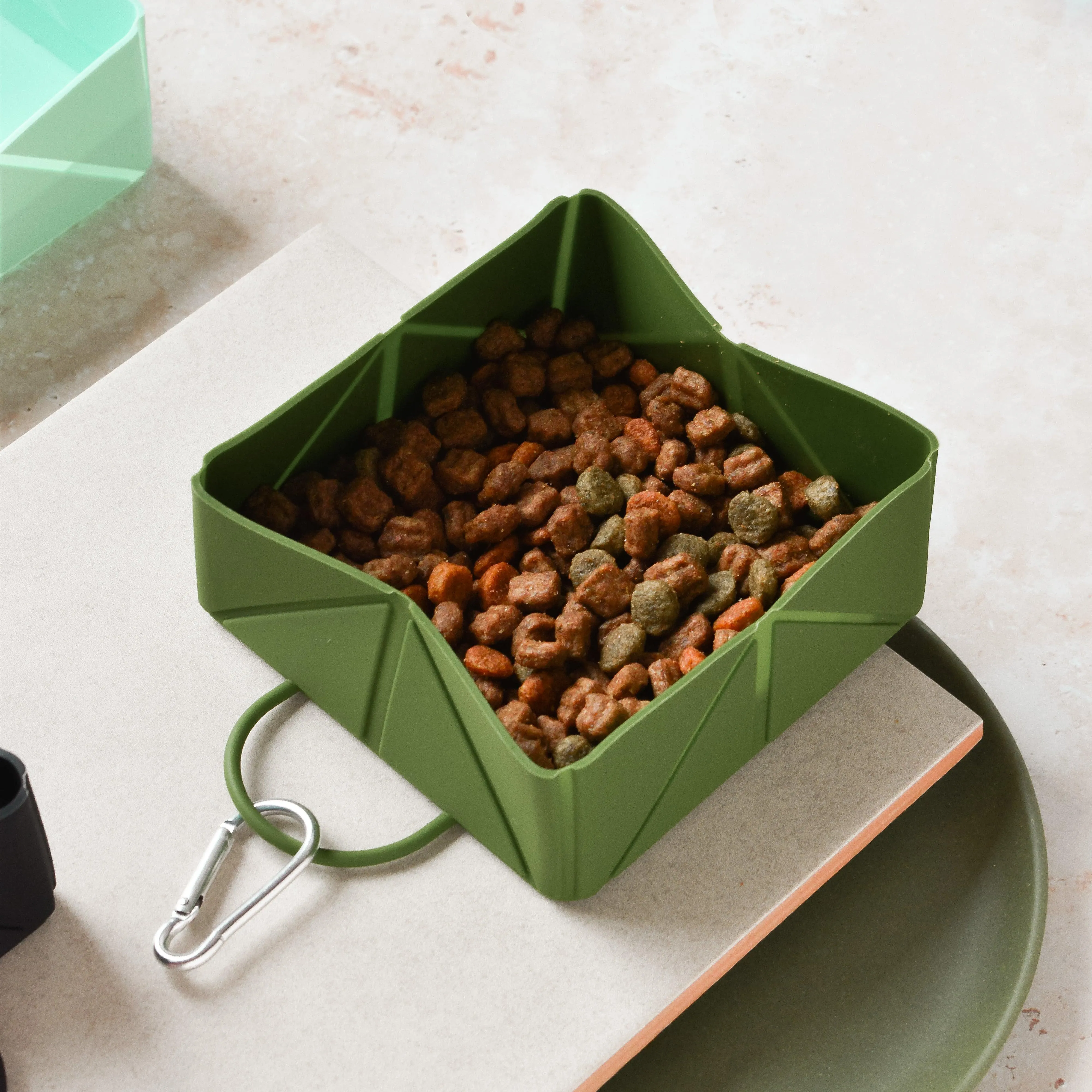 Foldable Travel Bowl by Cocopup - Khaki