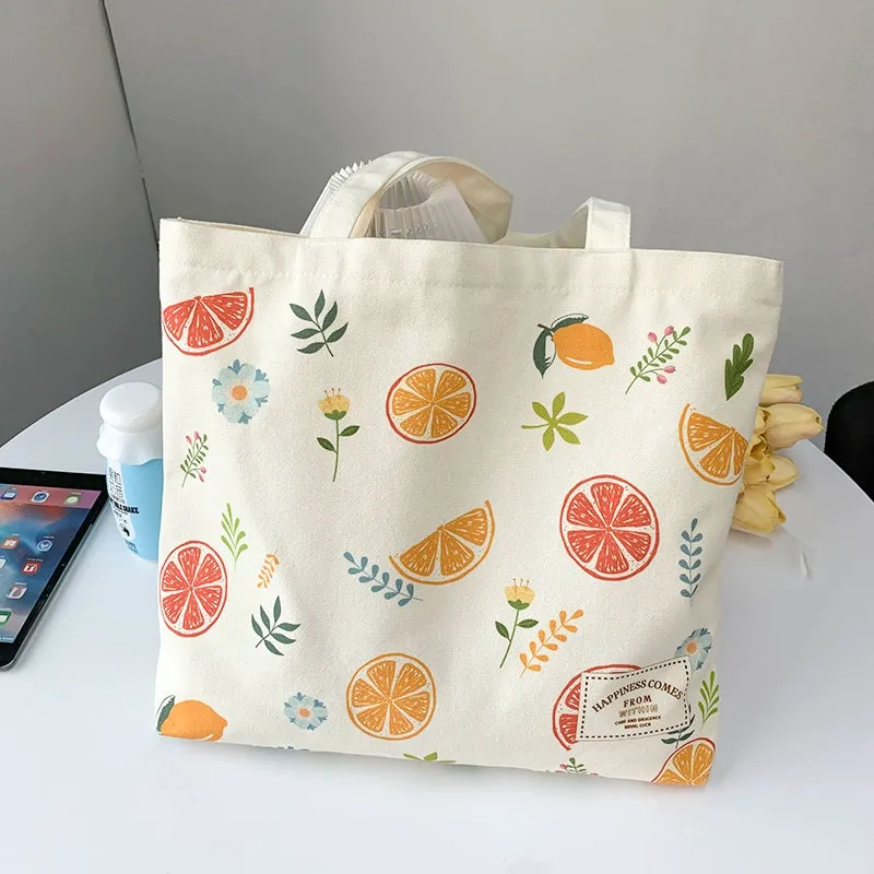 Fresh Fruit Canvas Shoulder Bag