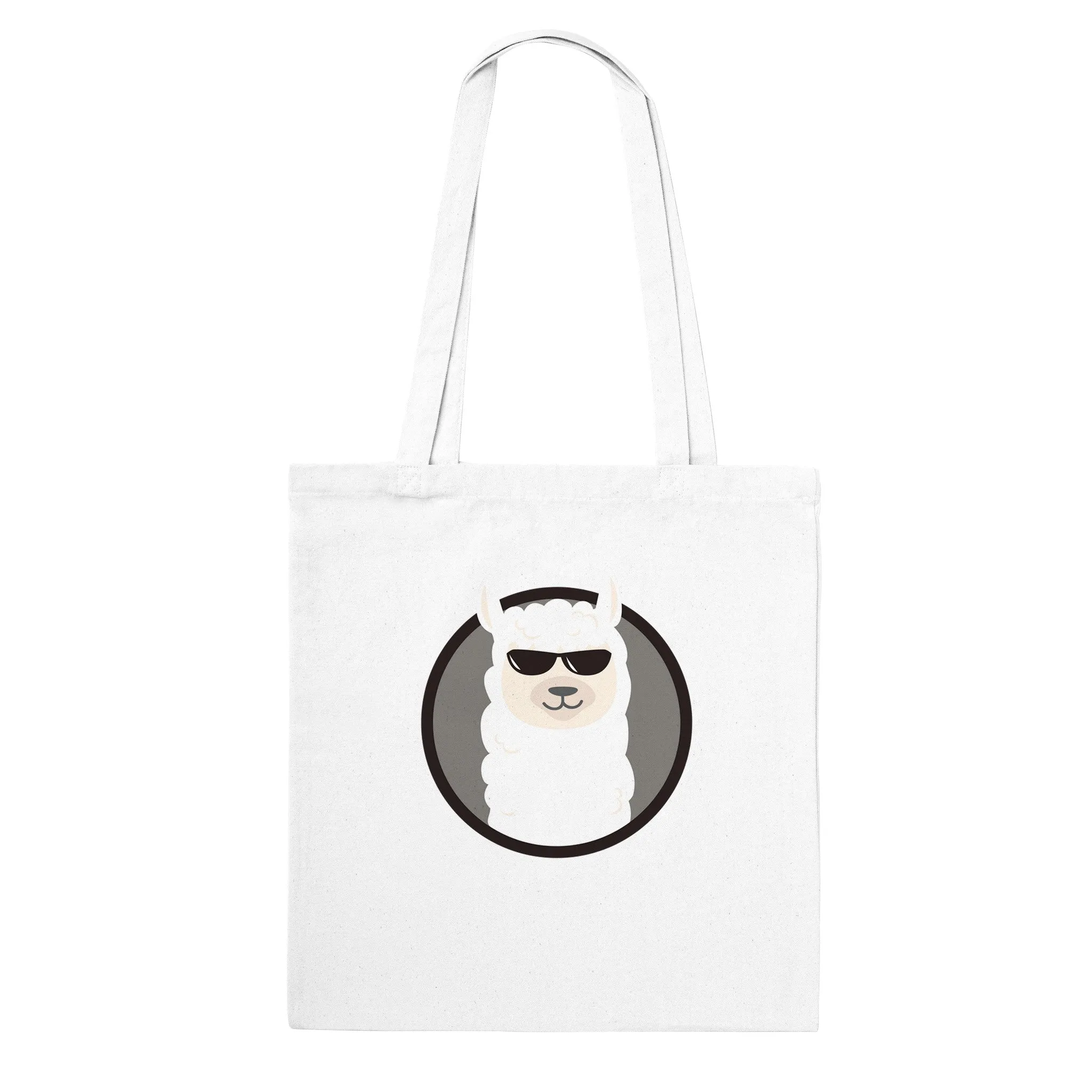 Funny Tote Bag | Cool Lama |