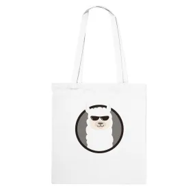 Funny Tote Bag | Cool Lama |