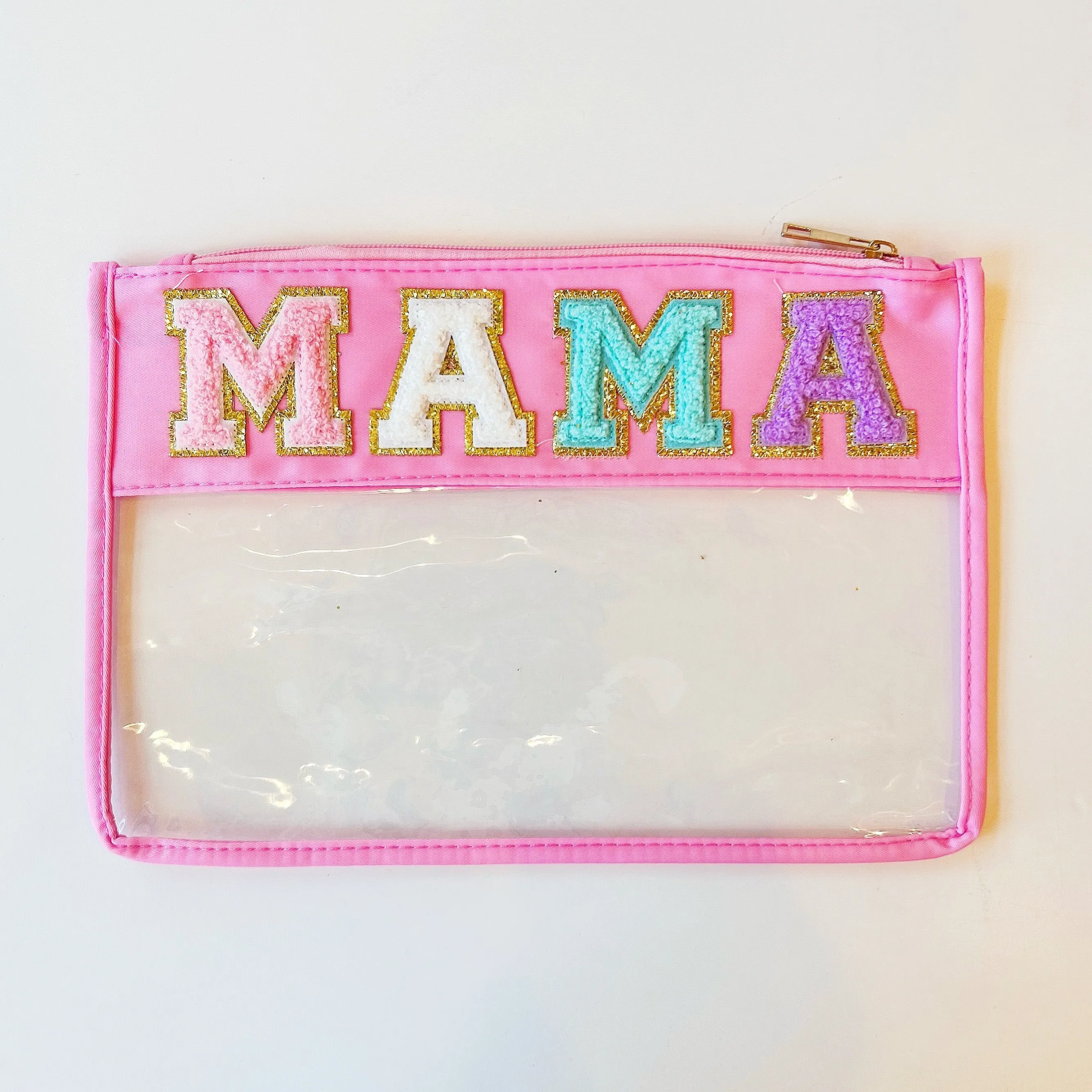 Fuzzy Patch MAMA Travel Bag