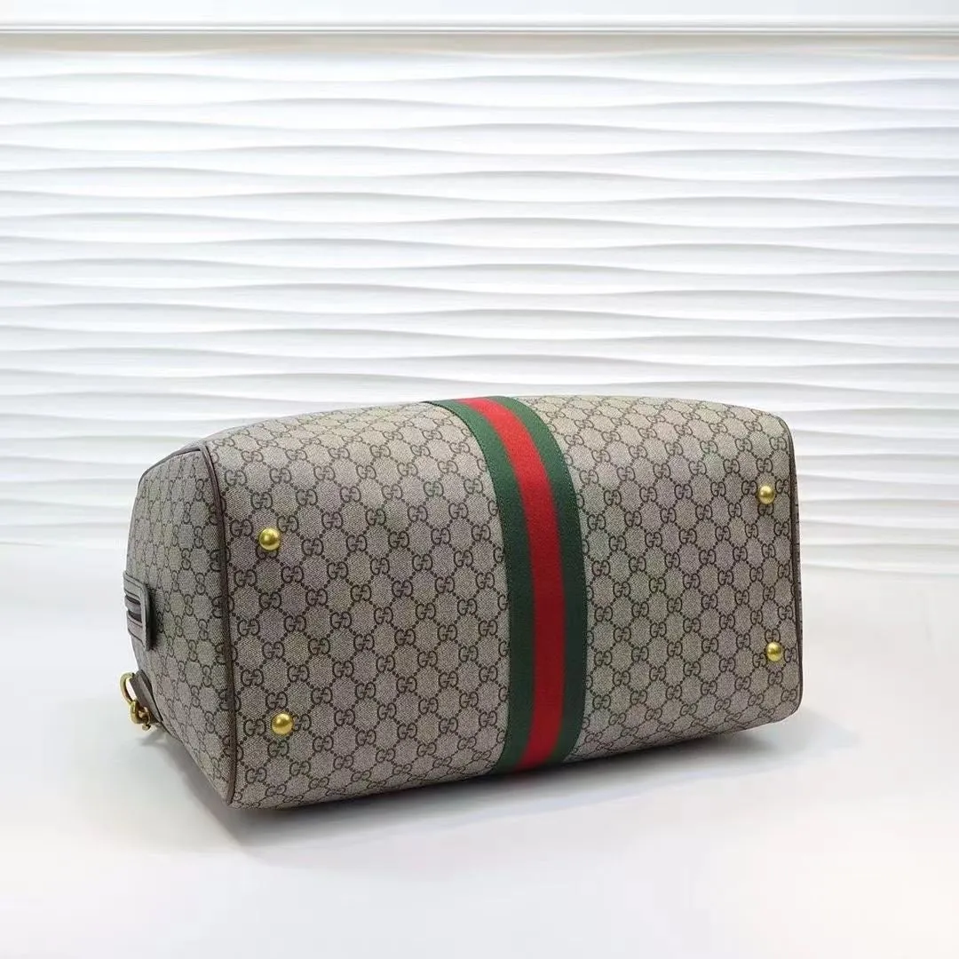 GC443 Gucci Savoy Large Duffle Bag/ 20.5"W x 13"H x 11"D