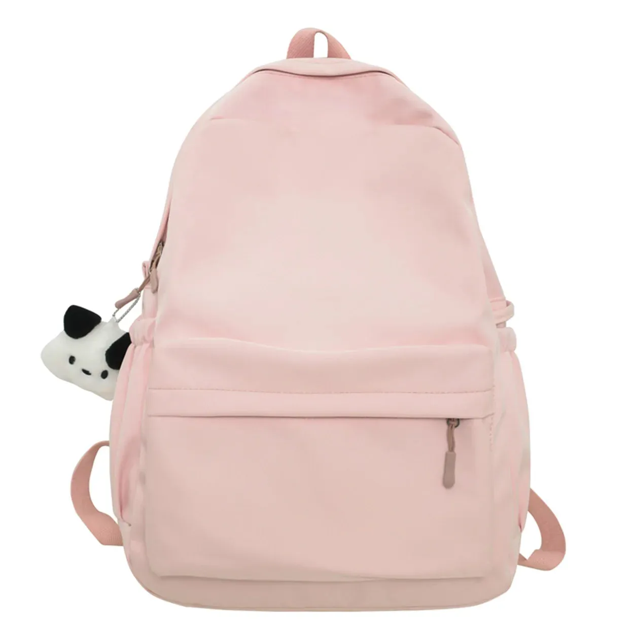 Girl Pink Waterproof Kawaii Nylon School Backpack Fashion Female Travel College Backpack Women Ladies Cute Laptop Book Bags Cool