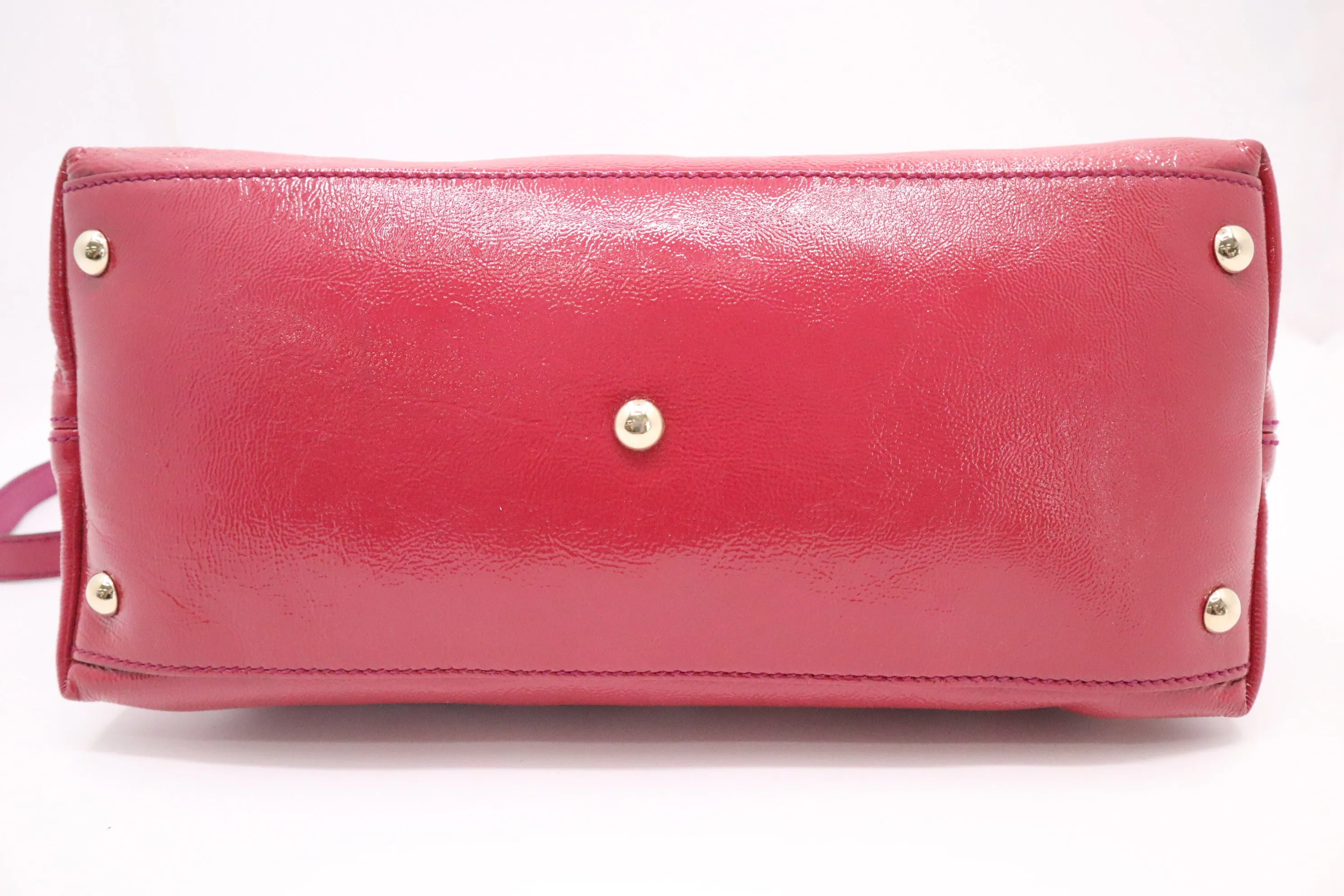 Gucci Soho 2-Way Bag in Pink Patent Leather