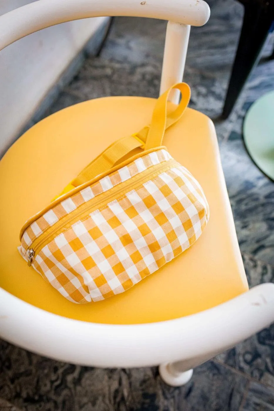 Hip Pack City | Fanny Pack | Gingham | Sunflower