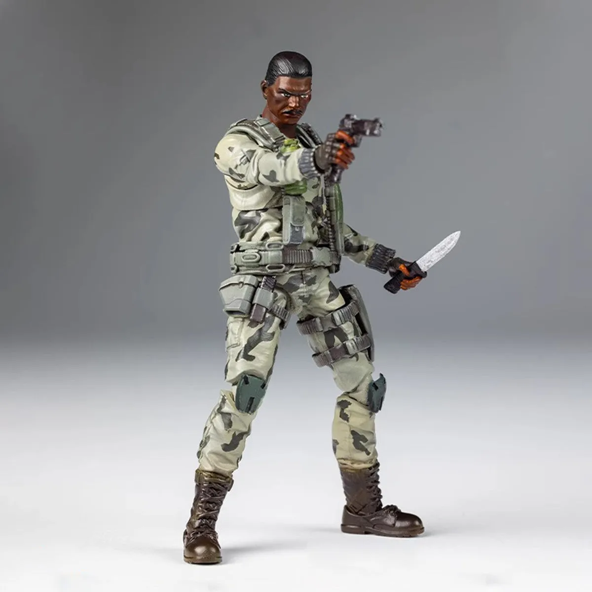 HiPlay HIYA Full Set: EXQUISITE MINI: Special Forces Stalker, Military Style, Seamless Design, 1:18 Scale Miniature Action Figurine