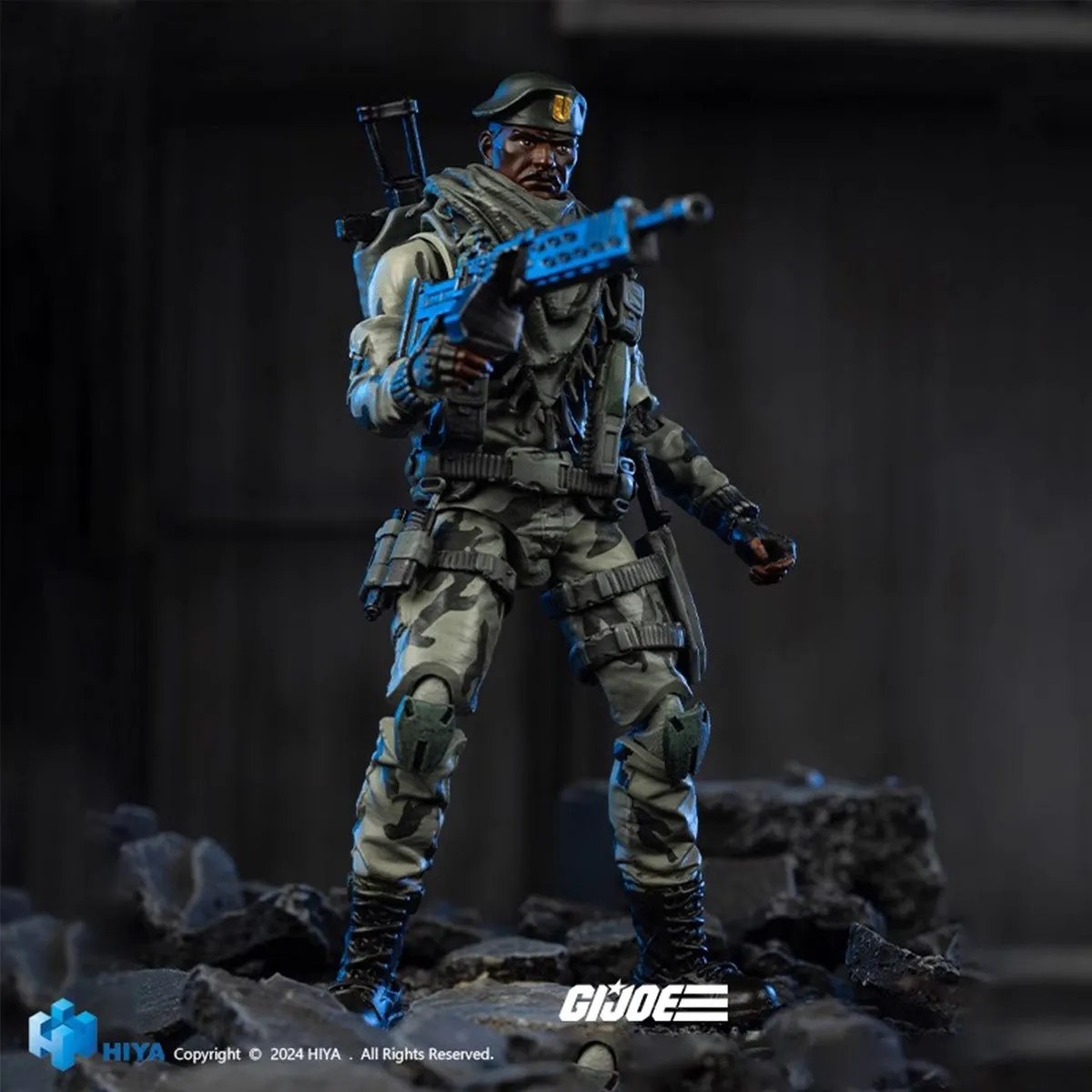 HiPlay HIYA Full Set: EXQUISITE MINI: Special Forces Stalker, Military Style, Seamless Design, 1:18 Scale Miniature Action Figurine