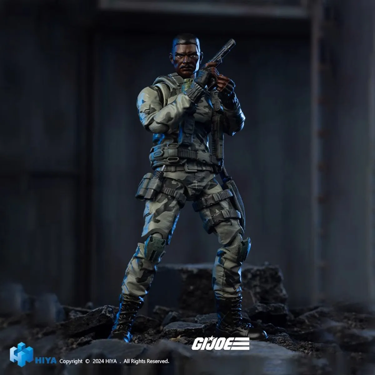 HiPlay HIYA Full Set: EXQUISITE MINI: Special Forces Stalker, Military Style, Seamless Design, 1:18 Scale Miniature Action Figurine