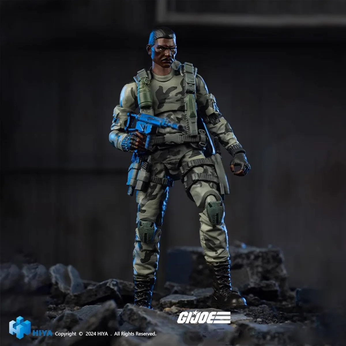 HiPlay HIYA Full Set: EXQUISITE MINI: Special Forces Stalker, Military Style, Seamless Design, 1:18 Scale Miniature Action Figurine