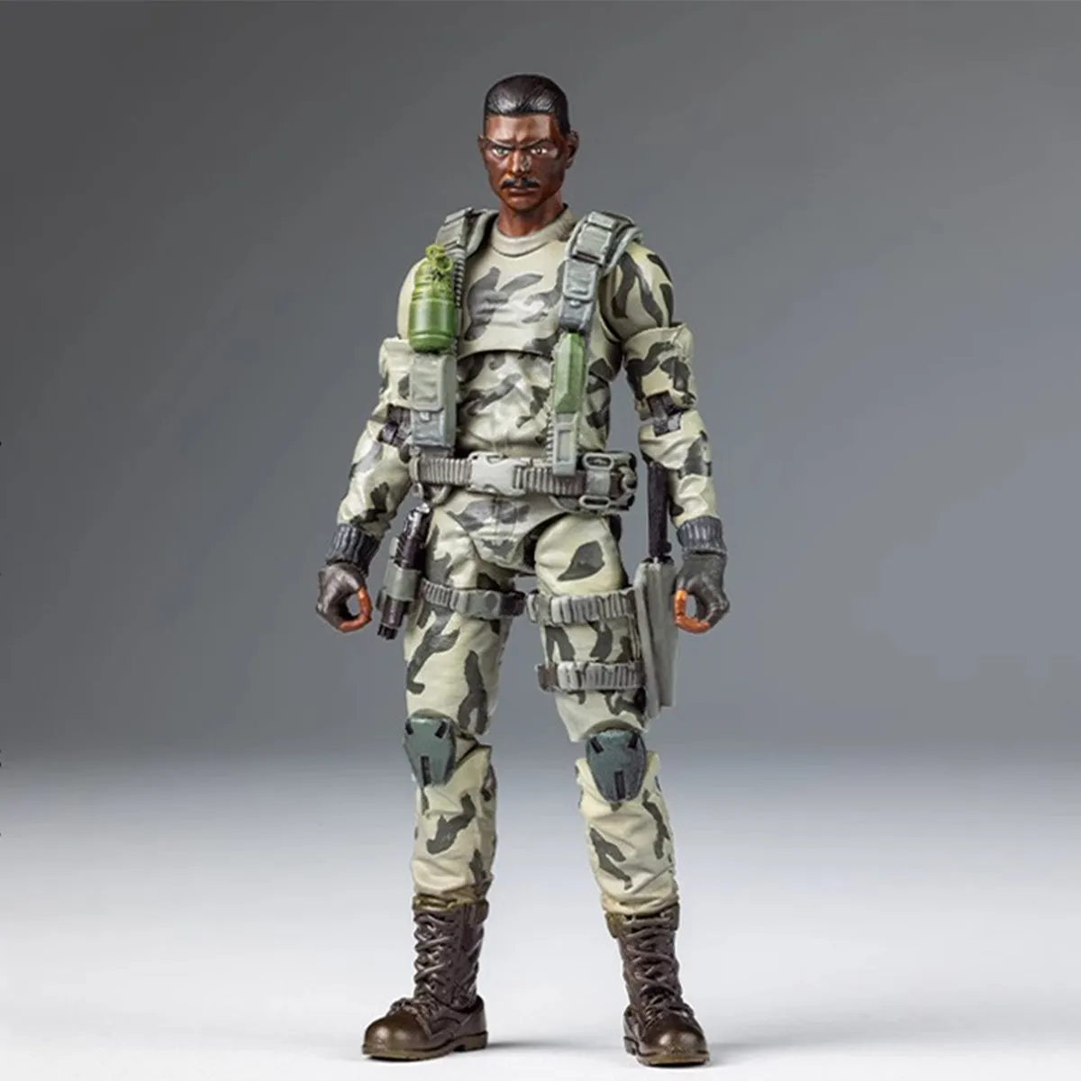 HiPlay HIYA Full Set: EXQUISITE MINI: Special Forces Stalker, Military Style, Seamless Design, 1:18 Scale Miniature Action Figurine