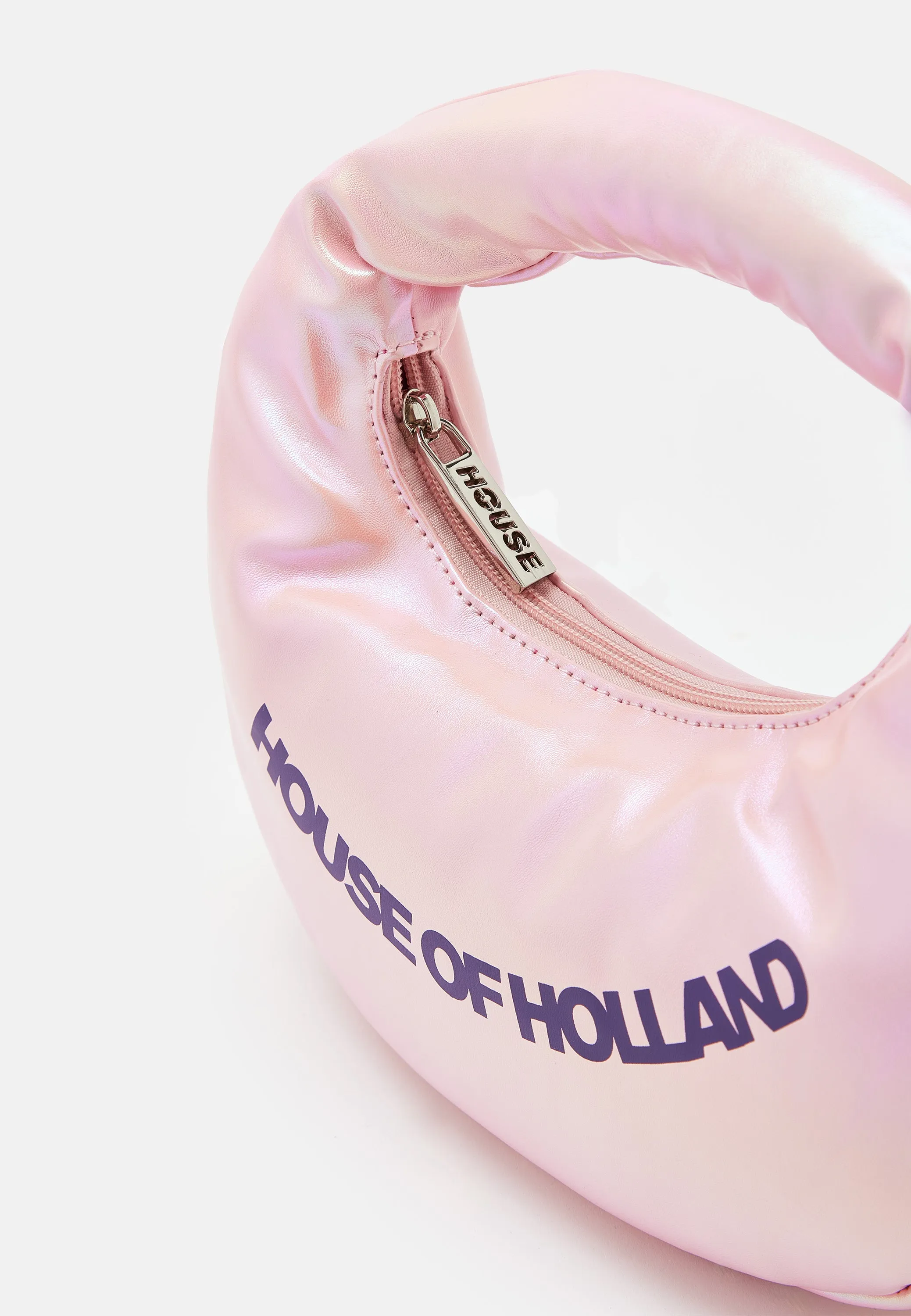 House Of Holland Pink Cloud Crossbody Bag