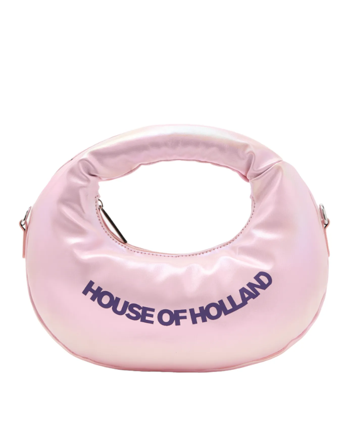 House Of Holland Pink Cloud Crossbody Bag