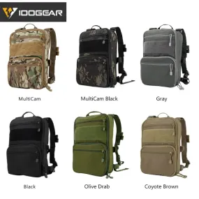 IDOGEAR 410 Flatpack Tactical Backpack Multi-purposed Rucksack tactical Utility MOLLE Bag 3562