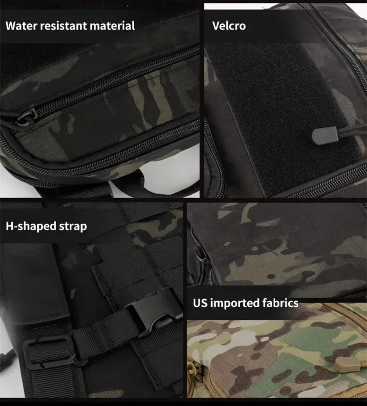 IDOGEAR 410 Flatpack Tactical Backpack Multi-purposed Rucksack tactical Utility MOLLE Bag 3562