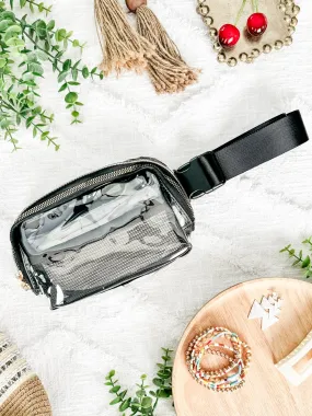 IN STOCK Clear Bag - Black