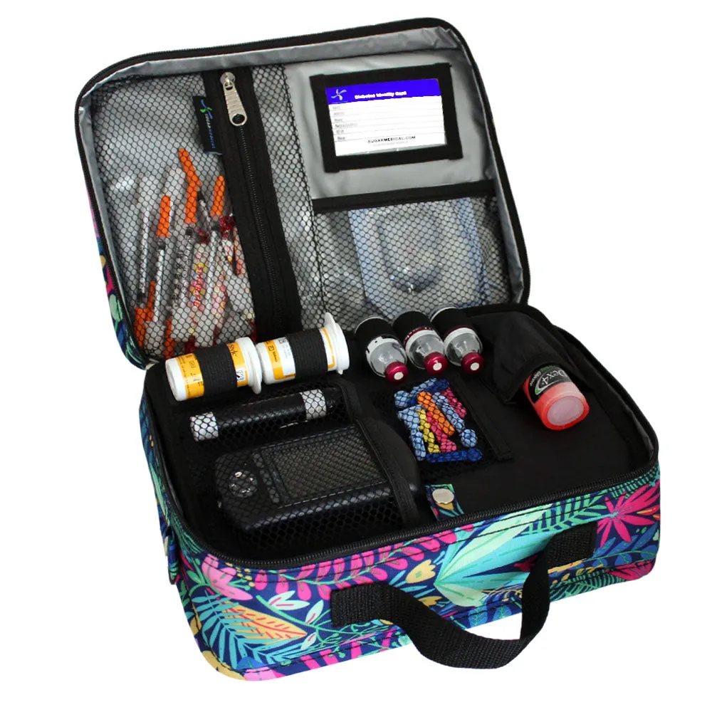 Insulated Travel Diabetes Bag (Other Designs Available)