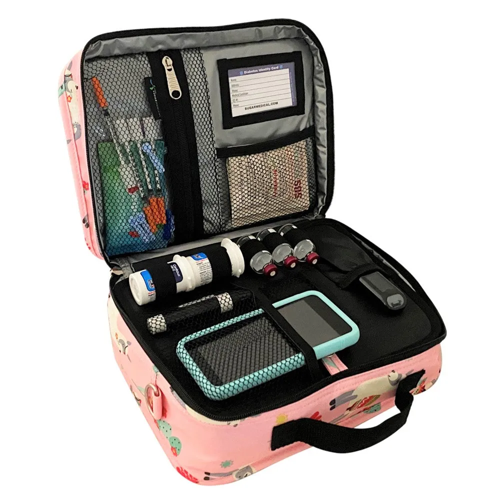 Insulated Travel Diabetes Bag (Other Designs Available)