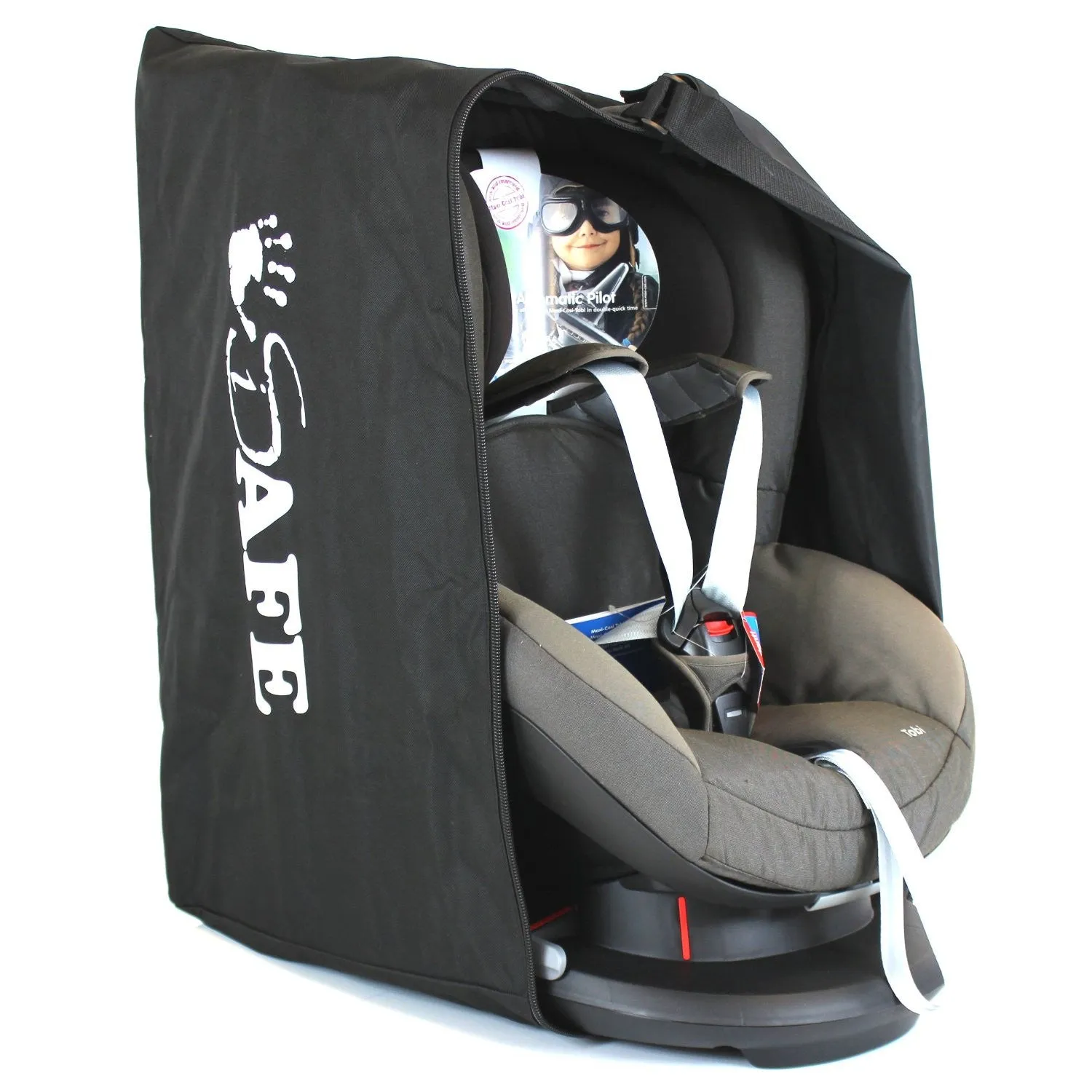 iSafe Universal Carseat Travel / Storage Bag For Jane Exo Car Seat (Metal)