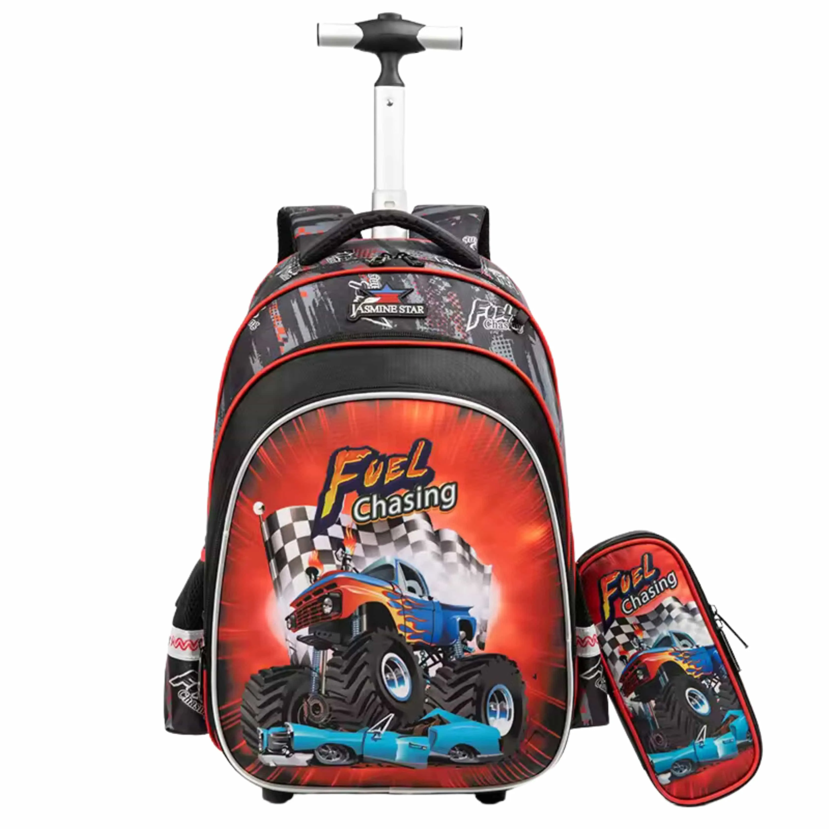 JASMINESTAR - Monster truck trolly school bag