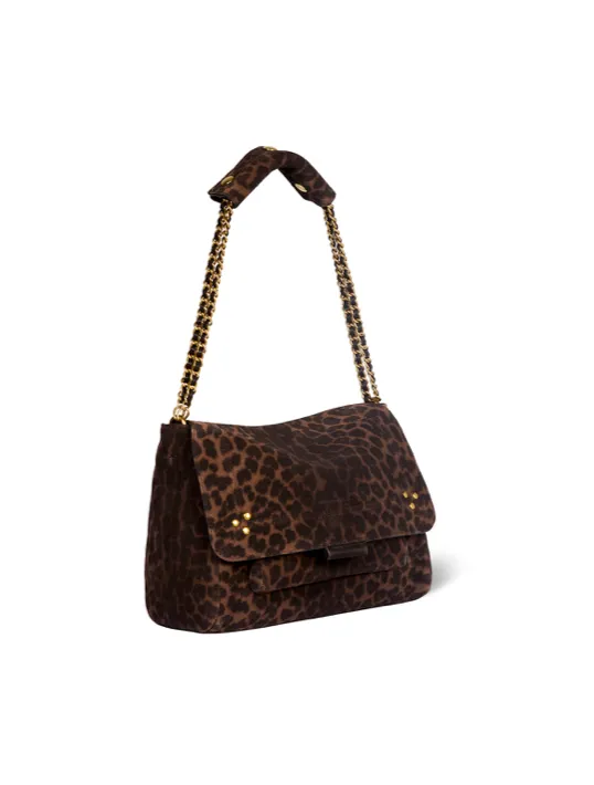 JEROME DREYFUSS - Lulu M - Imprime Leopard Naturel