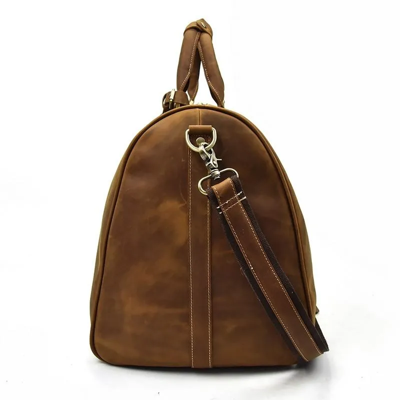 Jonathan Medium Cow Leather Duffel Bag