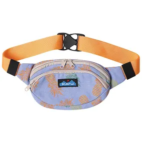 KAVU Canvas Spectator Fanny Pack PINEAPPLE PIROUETTE