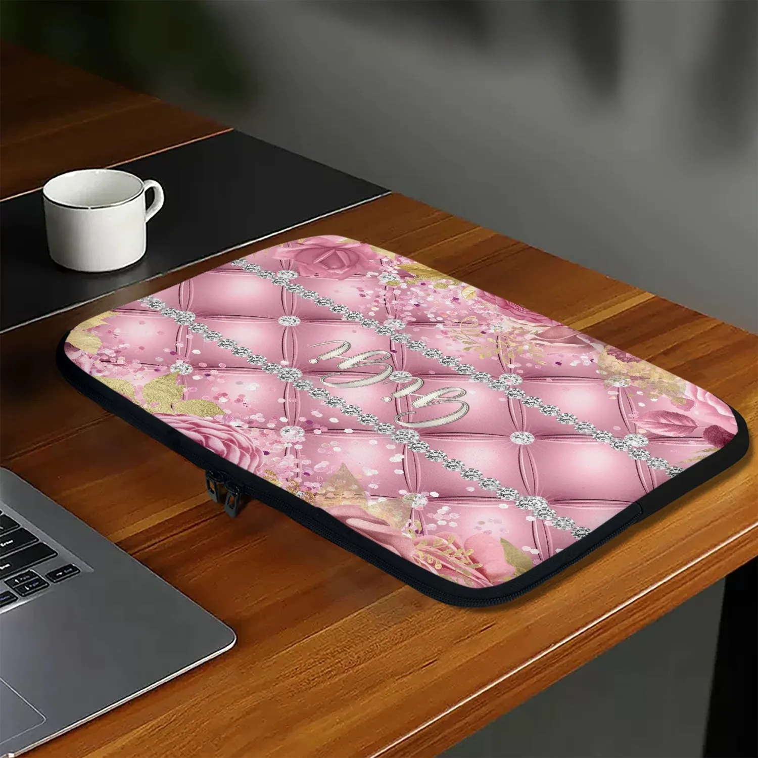 Laptop Sleeve - without handles - Pink Handles - GiGi