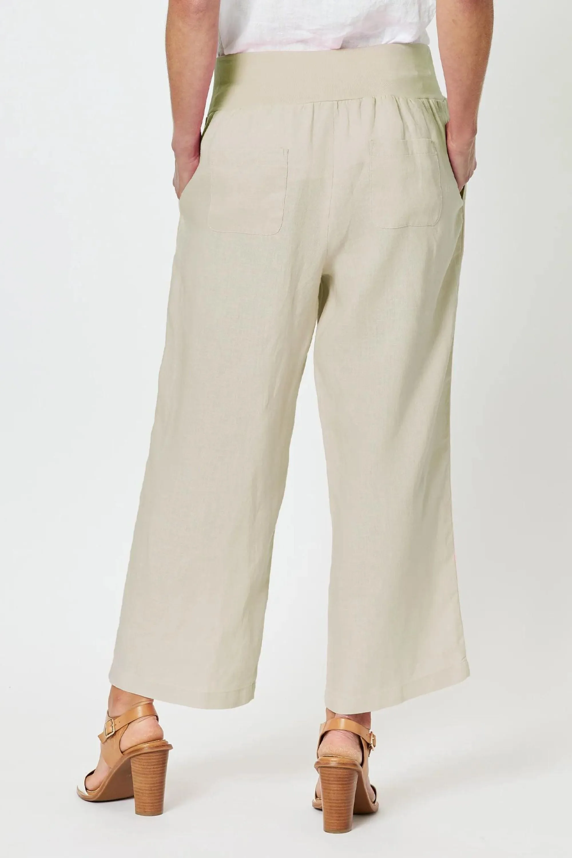 LARA WIDE LEG PANT - 43440GS