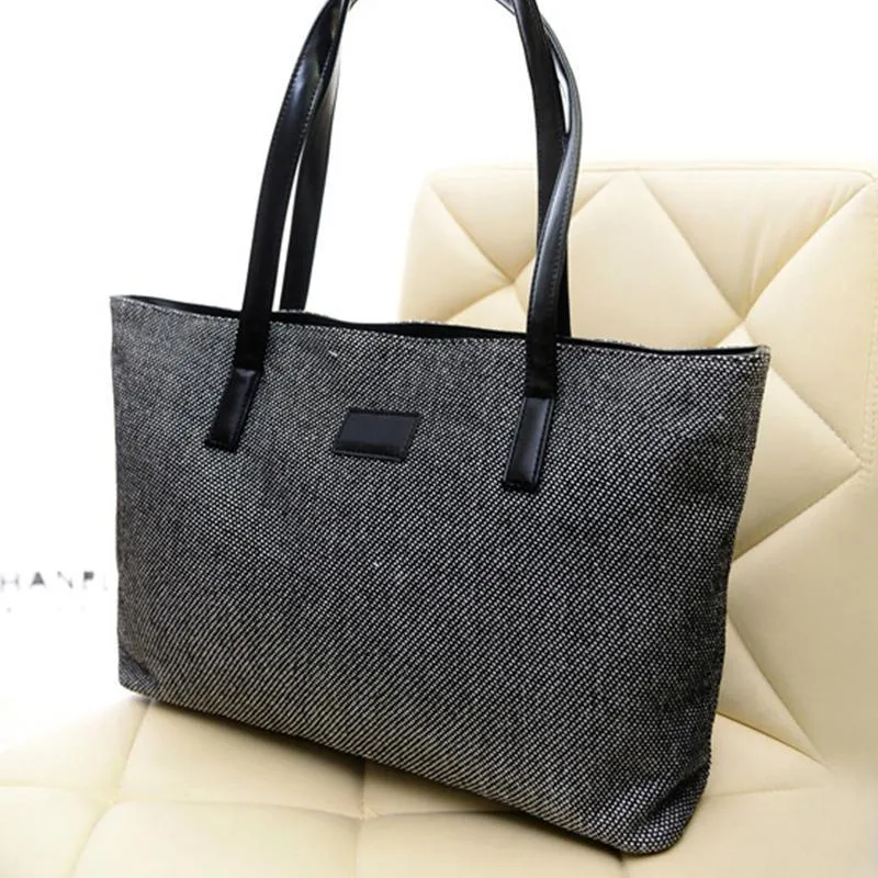 Large Capacity Cotton Shoulder Bag