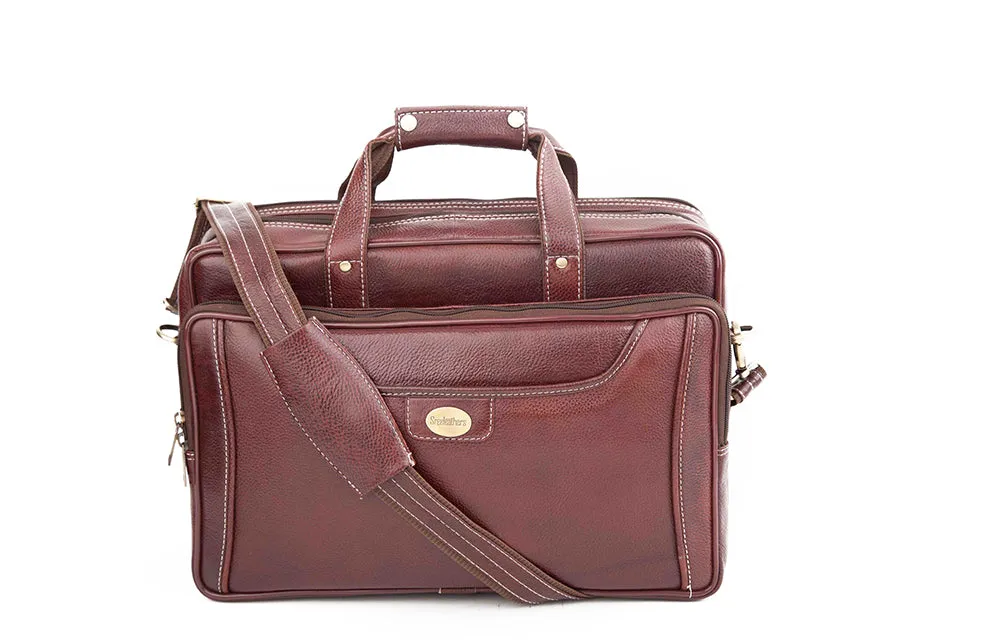 Leather Laptop Bag 36805