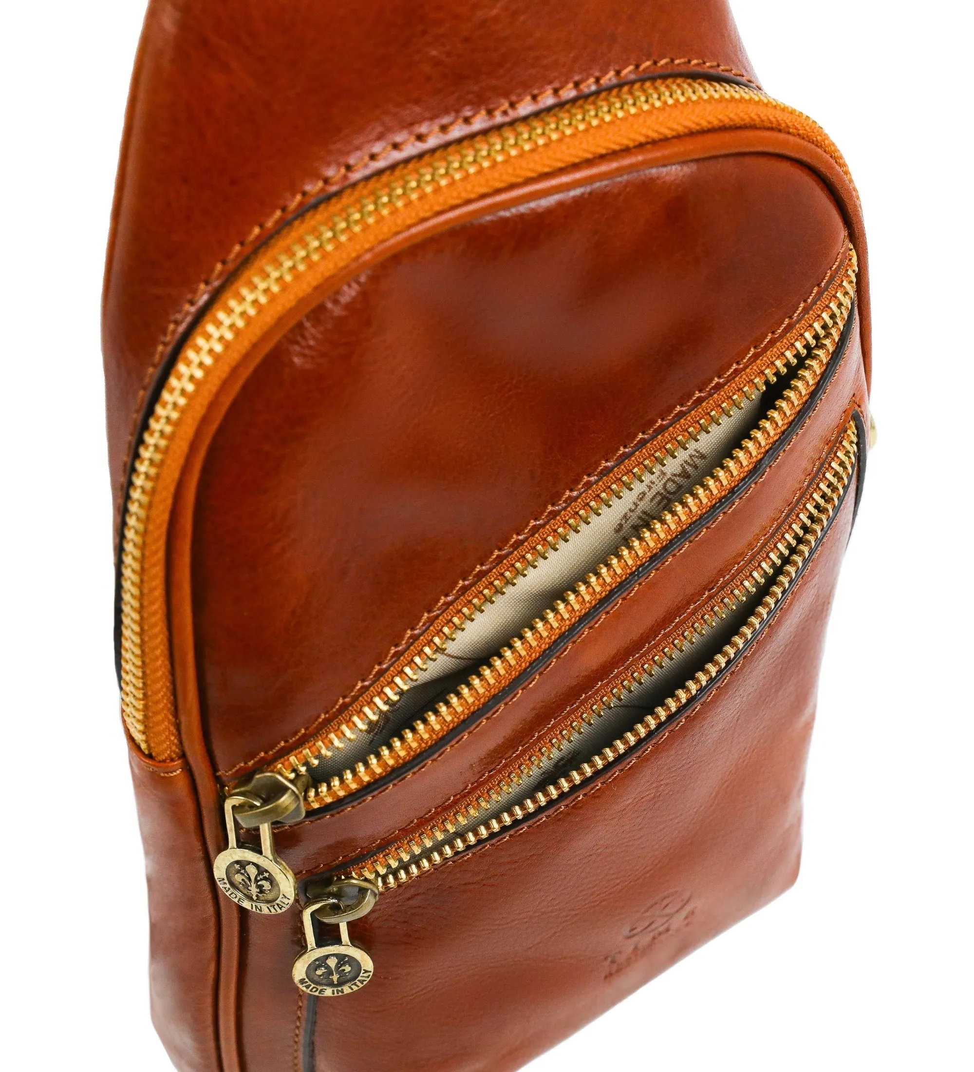 Leather Sling Bag - Catch-22