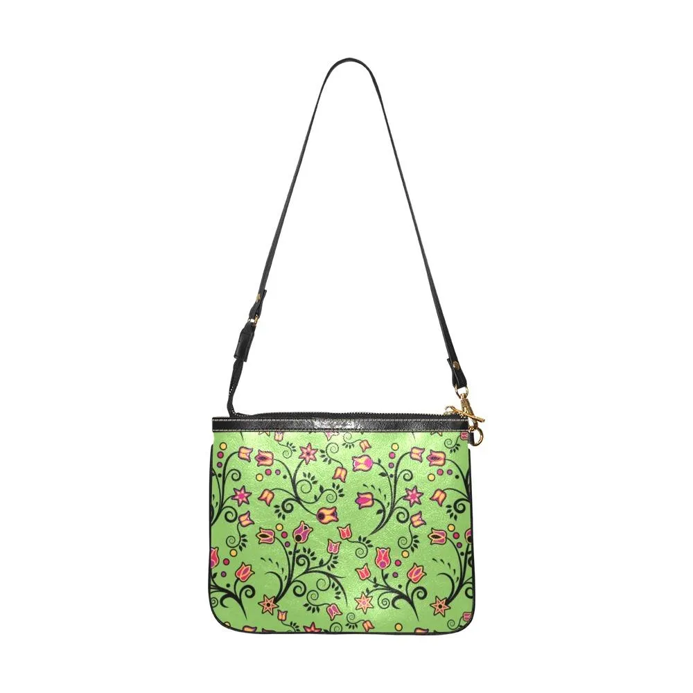 LightGreen Yellow Star Small Shoulder Bag