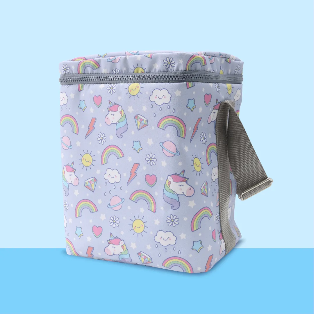 Lunch Bag - Unicorn Badges