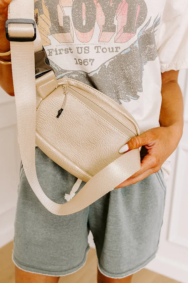 Luxe Feeling Woven Fanny Pack