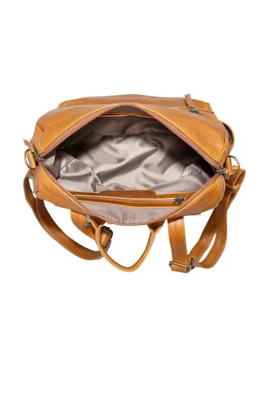 Mally Ladies Backpack | Toffee